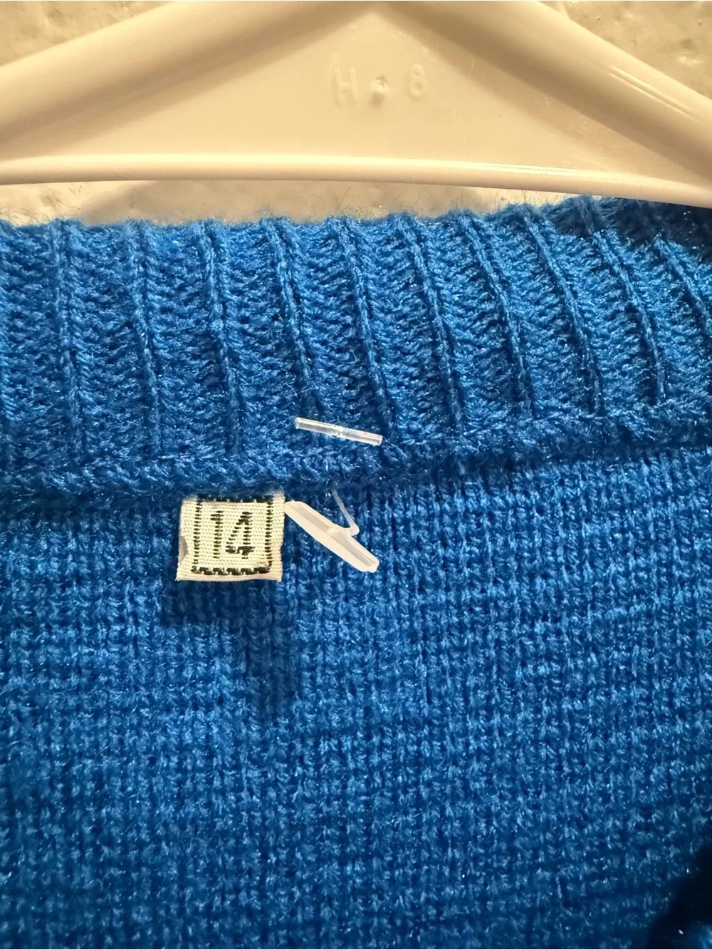 Blue kid's Sonic Graphic Crewneck Sweater